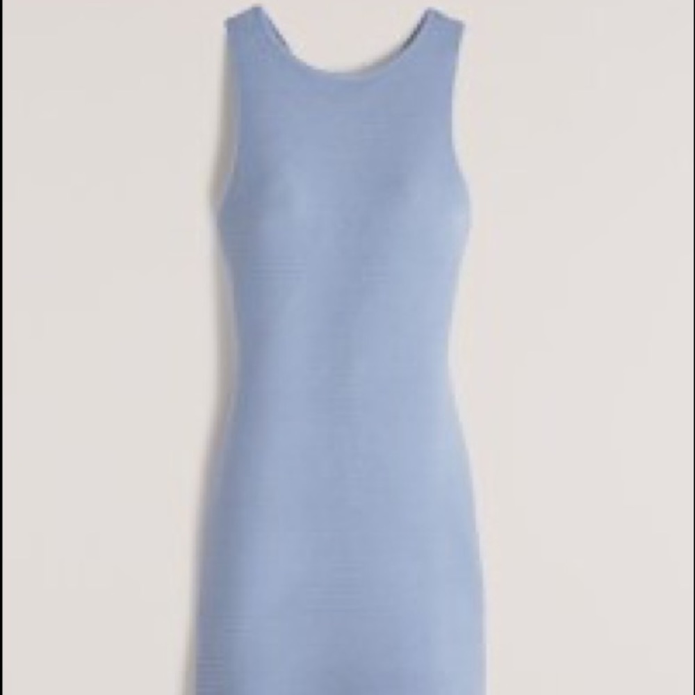 Scuba mini sweater dress